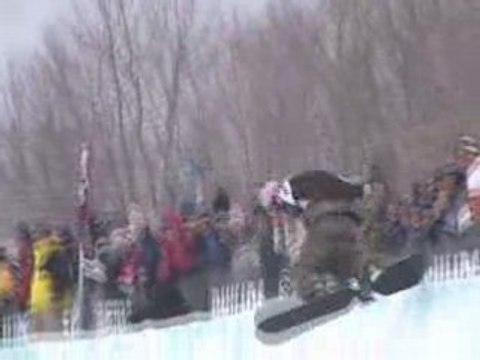 Kazuhiro Kokubo Half Pipe Snowboarding Wipeout Stratton VT