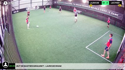 But de Bastien GIRAUDET - LAZIO DE RHUM