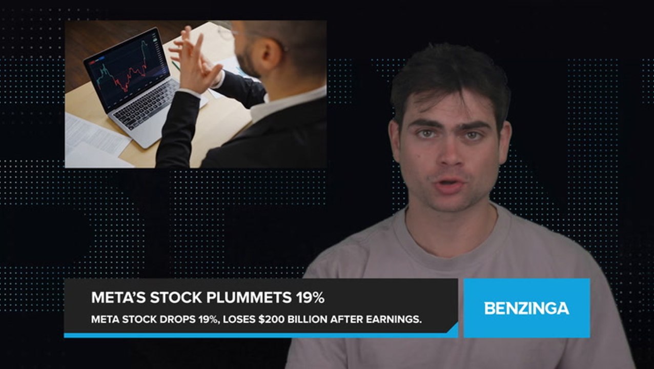 Meta's Stock Plummets 19% After Earnings Call, Wiping Out $200 BILLION in Market Value