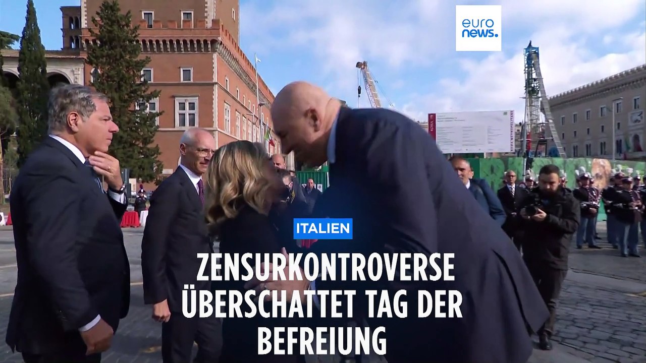 Skandal um Medienzensur überschattet Italiens Tag der Befreiung