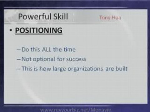 Monavie Instructions| Positioning Can Add 20-30 Reps/Week