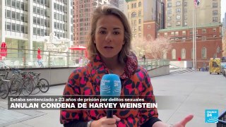 Informe desde Nueva York: Tribunal anuló condena por violación contra Harvey Weinstein