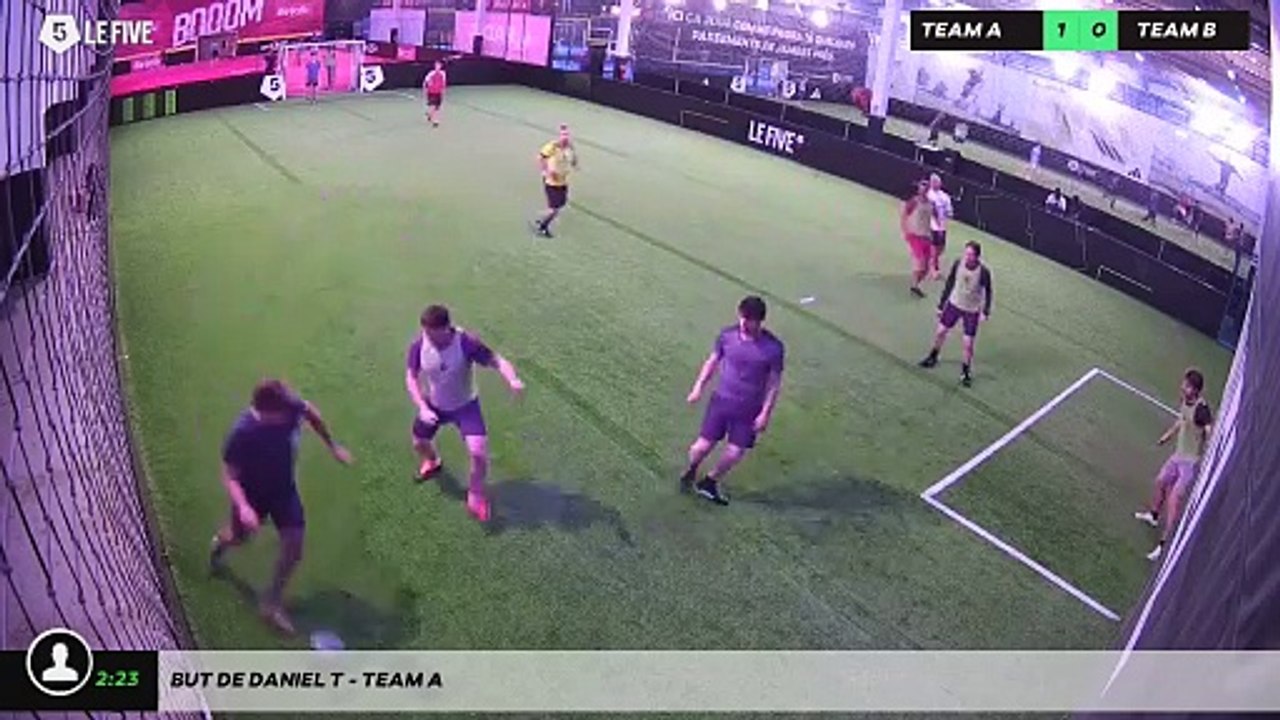 But de Daniel T - Team A