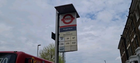 Bus promoting Fallout during my route to Clapham Junction