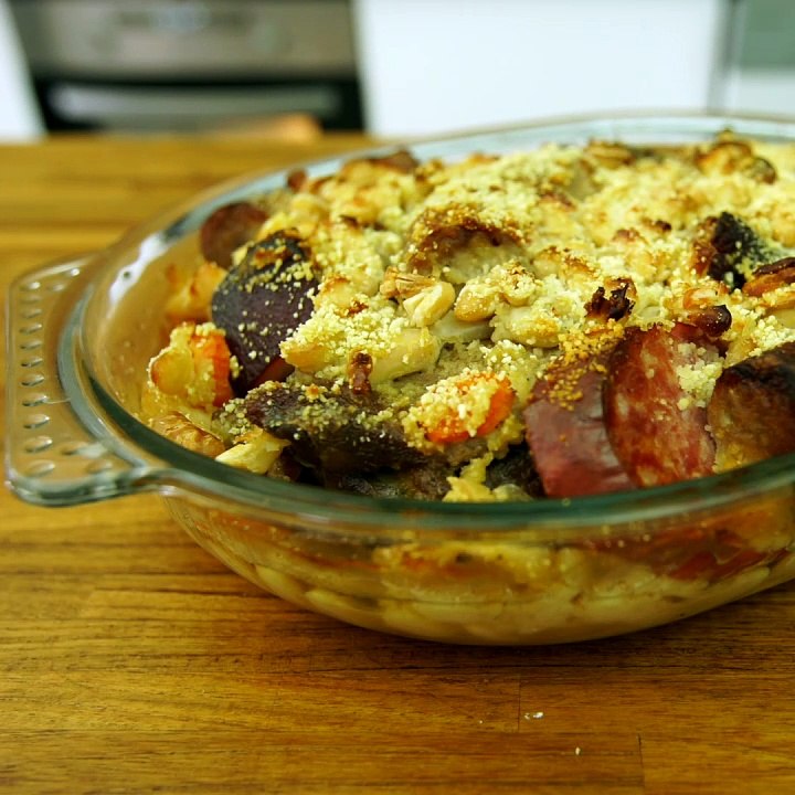 Cassoulet rapide carré