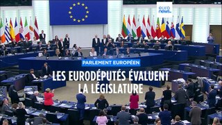 Les eurodéputés évoquent les hauts et les bas de la mandature alors que le rideau tombe sur le Parlement européen