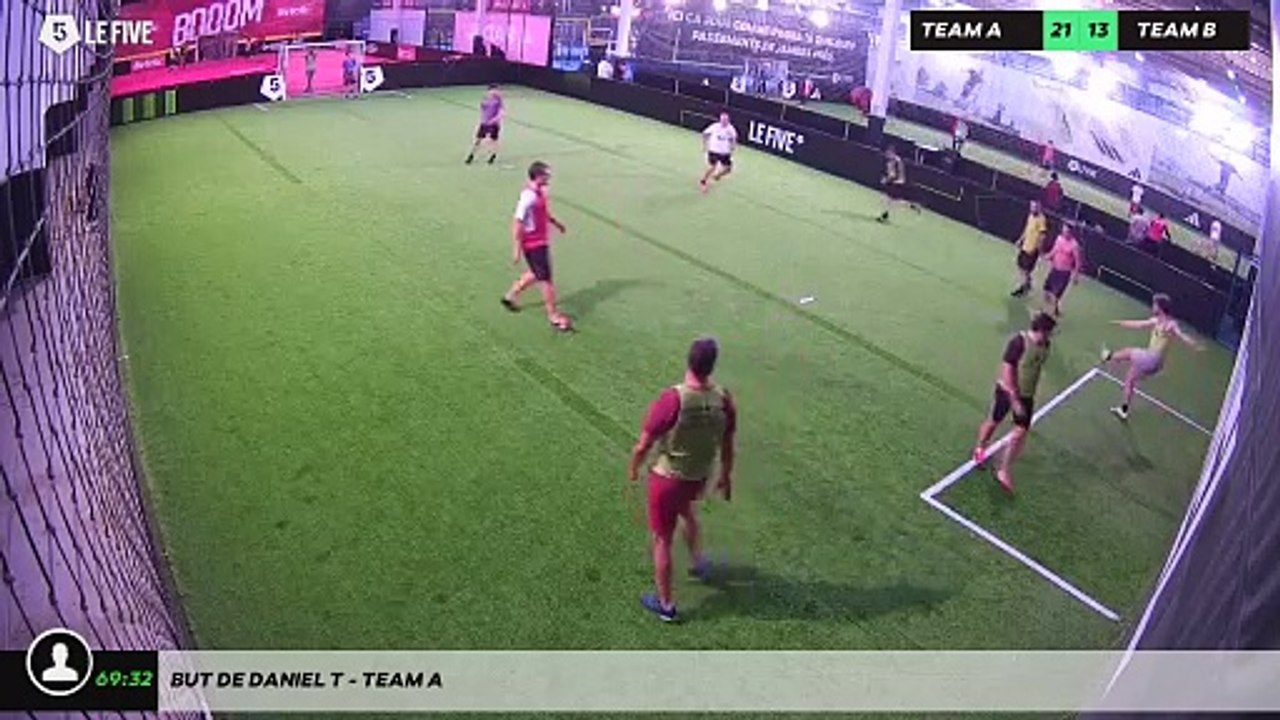 But de Daniel T - Team A