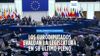 Los líderes políticos recuerdan los altibajos del mandato al caer el telón del Parlamento Europeo
