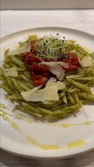 Pâtes au pesto de persil 