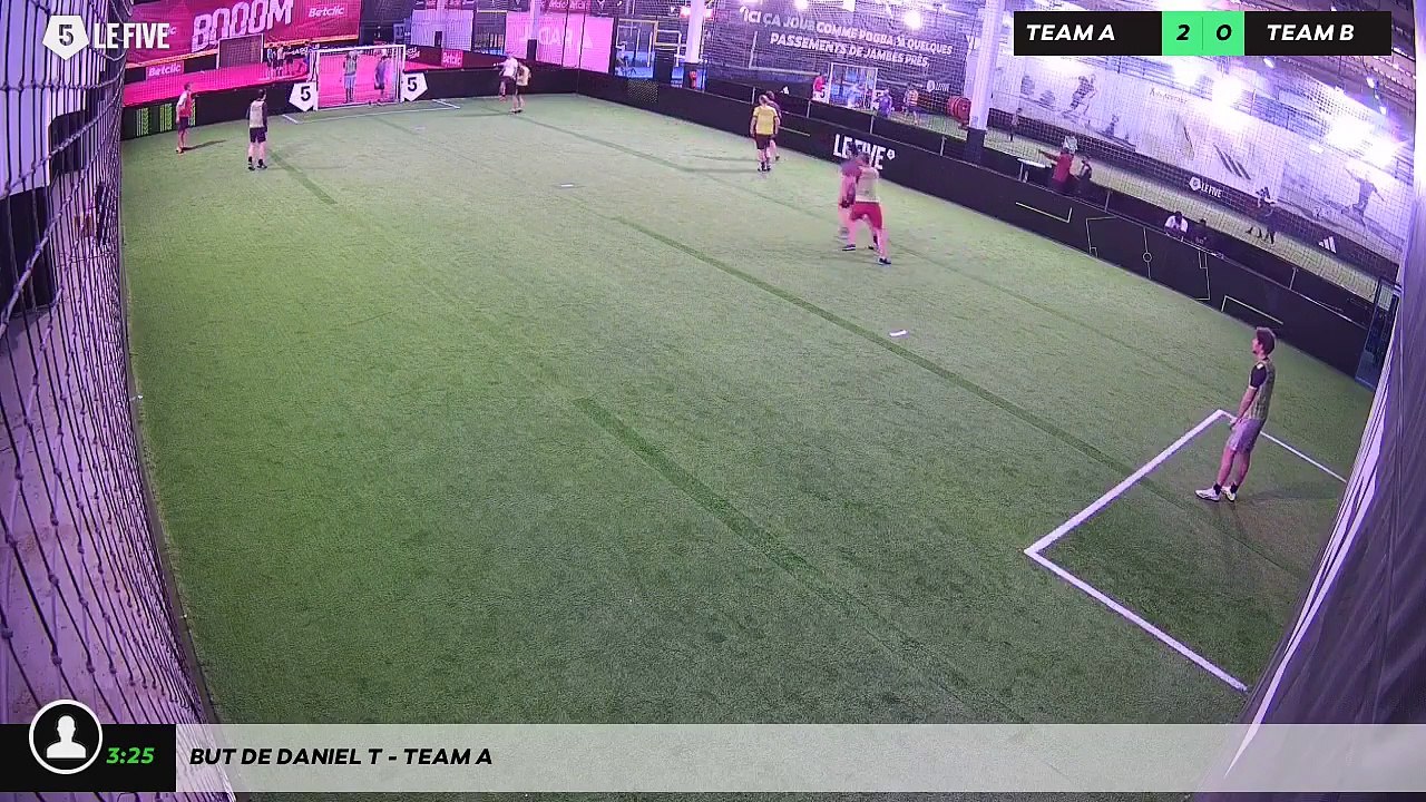 But de Daniel T - Team A