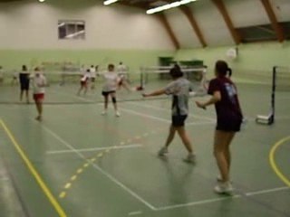 badminton double dame pascal/marine