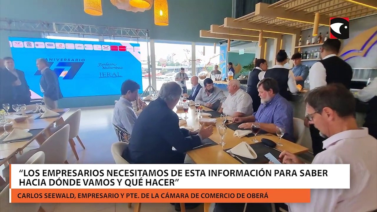 “Los empresarios necesitamos de esta información para saber hacia dónde vamos y qué hacer”