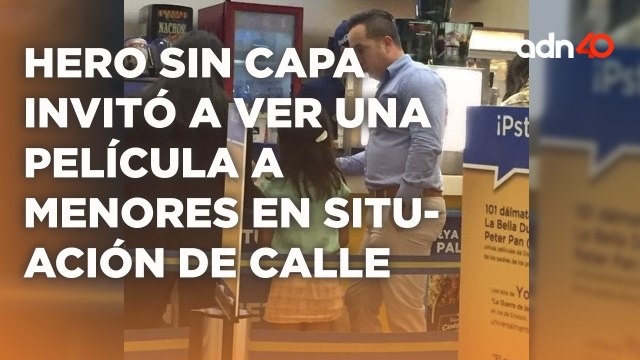 Gerente de cine protegió a tres niños en situación de calle de los guardias de seguridad