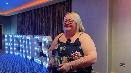 Heroes - Charitable Organisation of the Year winner Moray school bank
