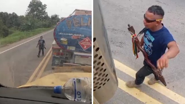 Video | Conductores denuncian peajes ilegales y cobro de 'vacunas' en vías de Meta