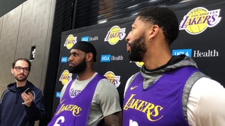 LeBron James Jokes That Anthony Davis Shouldn't Have Been An All-Star