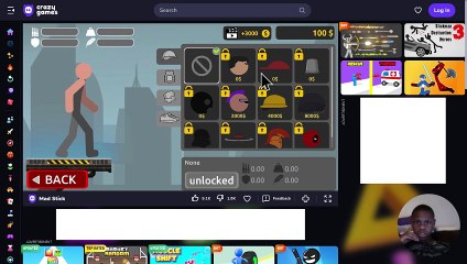 Me stick on crazy games Killer mode leval 2 Is sooo hard