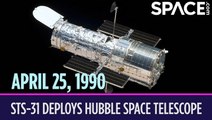 OTD In Space – April 25: STS-31 Deploys Hubble Space Telescope