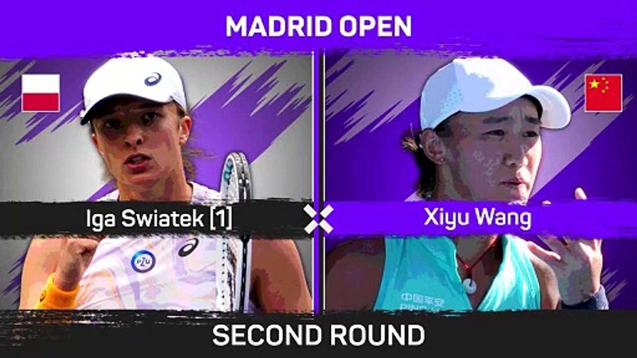 Swiatek starts with solid win in Madrid