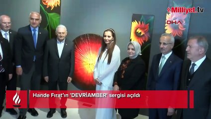 Hande Fırat’ın 'DEVRİAMBER' sergisi açıldı