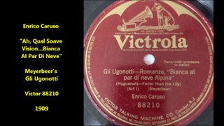 Enrico Caruso - Bianca Al Par Di Neve Alpina (1909)