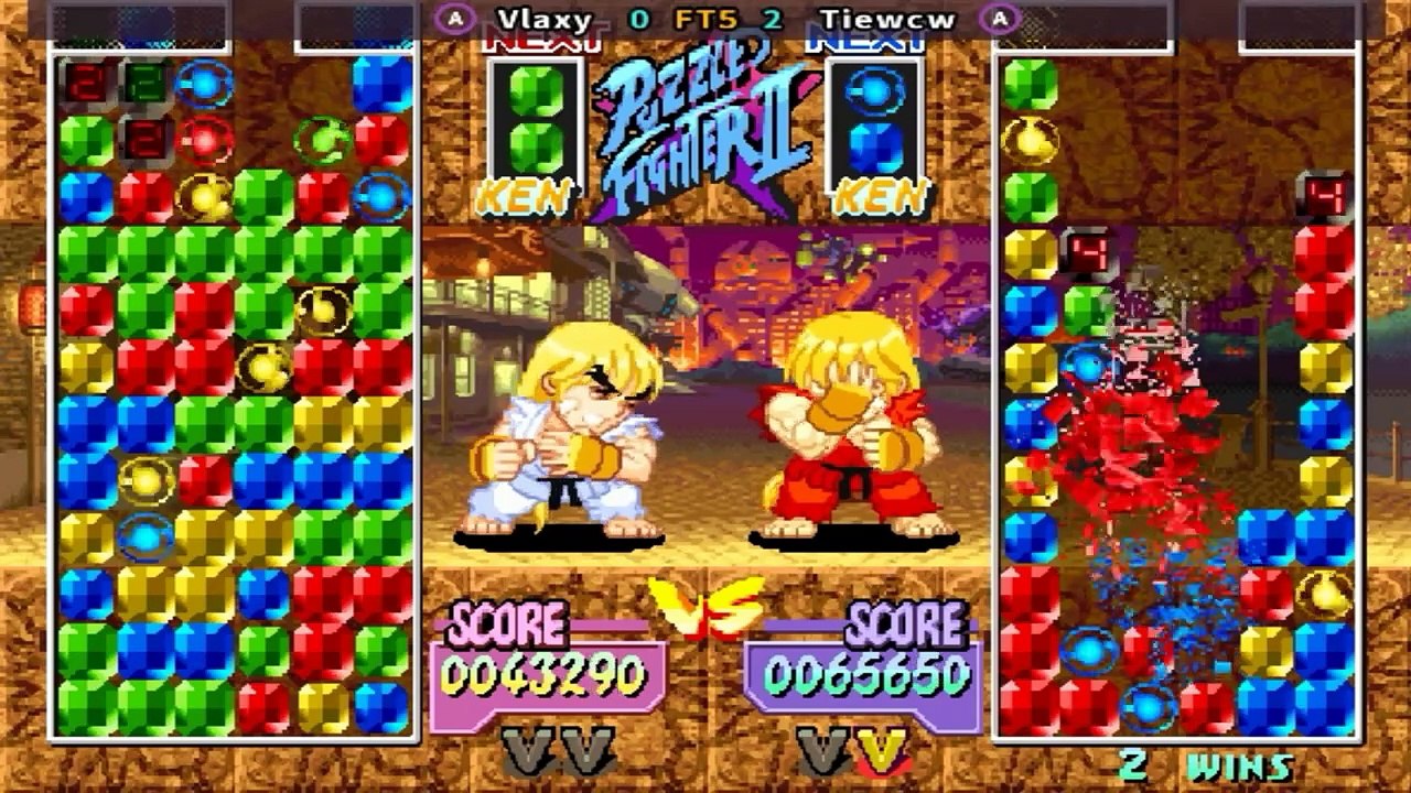 Super Puzzle Fighter II Turbo - Vlaxy vs Tiewcw FT5