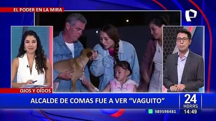 Alcalde de Comas fascinado con película "vaguito"