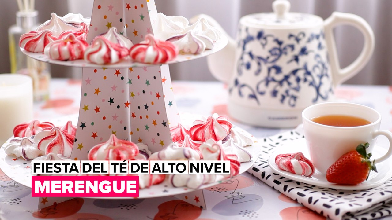 Fiesta del té de alto nivel: ¡merengue!