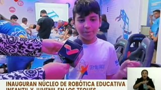 Miranda | Gdor. Héctor Rodríguez inaugura Núcleo de Robótica para el desarrollo de la tecnología