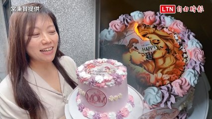 燃燒魔術般的「燃燒蛋糕」🔥，燒完竟藏有驚喜圖案！