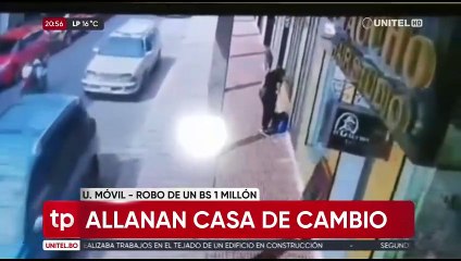 Atraco de Bs 1 millón a casa de cambios: la Policía allanó el negocio