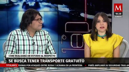 Fundación CORE realiza estudio para buscar tener transporte gratuito en la Ciudad de México