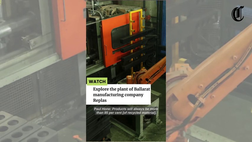 Explore the plant of Ballarat manufacturing company Replas. Video by Gwen Liu.