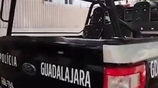 Un hombre fue detenido por arrojar a un perrito a las llantas de un autobús en Guadalajara