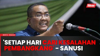 下载视频: PRK KKB: Sanusi dakwa kerajaan tidak fokus masalah negara