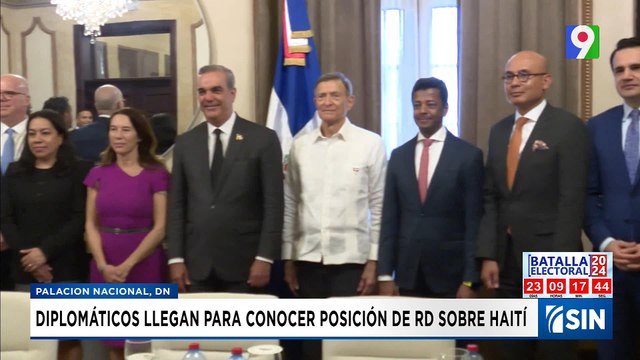 Abinader recibe a diplomáticos para conocer posición de RD respeto Haití | Emisión Estelar SIN con Alicia Ortega