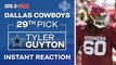 Cowboys take Tyler Guyton, Oklahoma OT with 29th pick