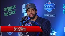 Caleb Williams on being the No. 1 draft pick to the Bears