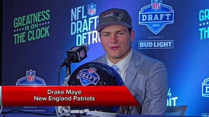 Drake Maye on what it means to join historic Patriots franchise