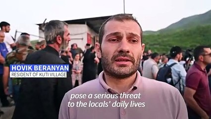Armenians protest over land transfers to Azerbaijan