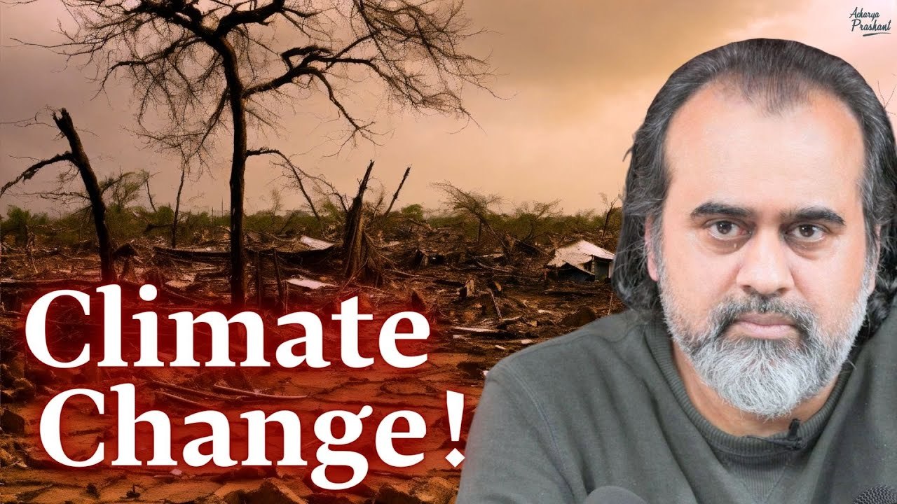 Climate change is manifestation of our sickness || Acharya Prashant, with Bard College (2022)