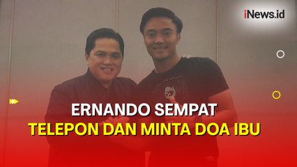 Sebelum Bantu Kalahkan Korea U-23, Ernando Sempat Telepon dan Minta Doa Ibu