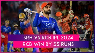 SRH vs RCB IPL 2024 Stat Highlights: Royal Challengers Bengaluru Register Second Win Of Season