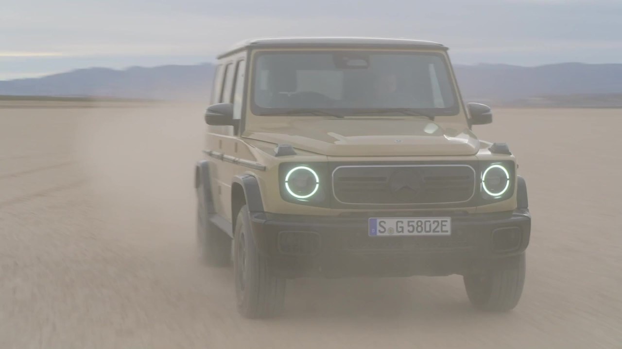 Die neue elektrische Mercedes-Benz G-Klasse setzt Maßstäbe im Gelände