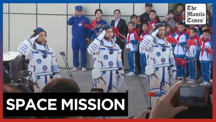 China Says Goodbye to Astronauts Before Launch of Shenzhou-18 🚀