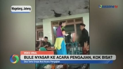 Bule Nyasar ke Acara Pengajian, Kok Bisa?