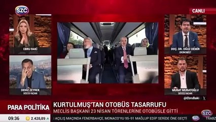 Kamuda tasarruf denilerek, törene otobüsle gitmişlerdi: Makam araçları arkadan takip etmiş