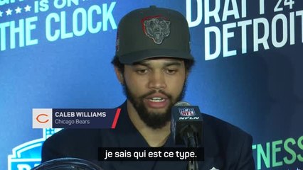 Draft 2024 - Williams : "Quand je me regarde dans la glace, je sais qui est ce type"