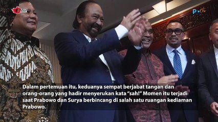 Momen Manis Saat Partai NasDem Akhirnya Memutuskan untuk Beri Dukungan Penuh Kepada Prabowo