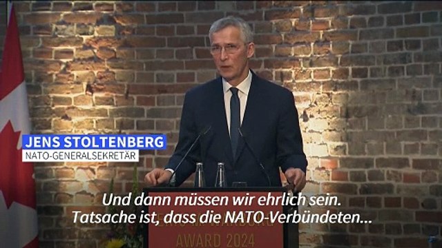 Nato-Generalsekretär: Es ist nicht zu spät für die Ukraine zu siegen